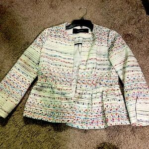 Zara Metallic Blazer